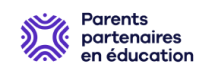 Logo pour Parents partenaires en éducation, un partenaire d’IDÉLLO.